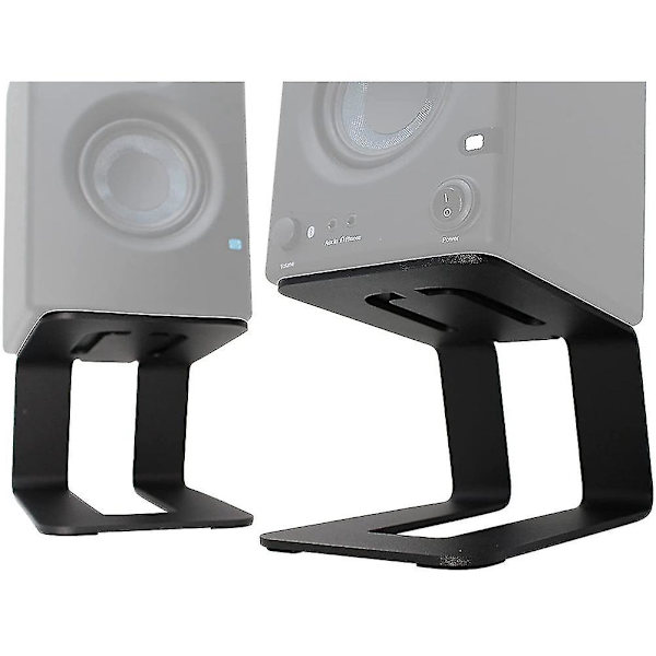 1st Desktop Högtalarställ Metall Audio Bracket Hållare Universal Bordsstativ