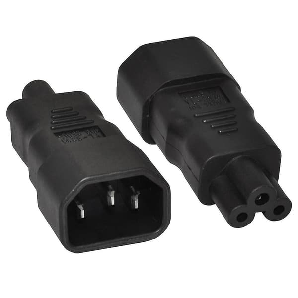 Pdu Ups C14 Til C5, Iec320 C13/c14 Til C5/c6 Til Pc Bærbar Datamaskin Kabeladapter
