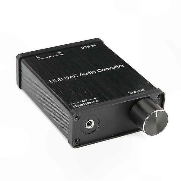 USB-lydkort DAC-lydadapter for Windows, Mac OS X og PS4 – Plug and Play-funksjonalitet