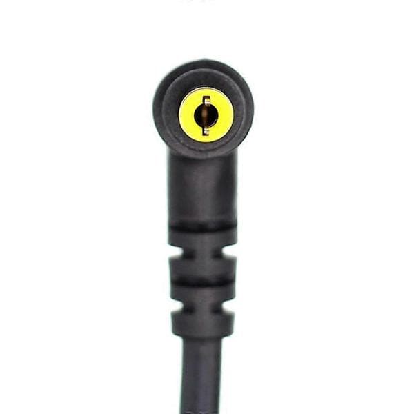 DC 5,5MM x 2,5MM Hanstik til Bare Ledning Åben Ende Strømkabel Reparationskabel Elbow
