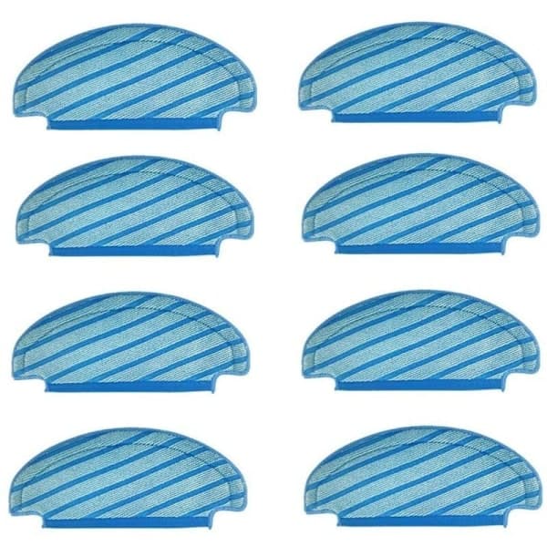 Reusable Washed Mop Cleaning Cloths Fit for Deebot OZMO 950 920 Robotic Vacuum Cleaner 8 Pcs