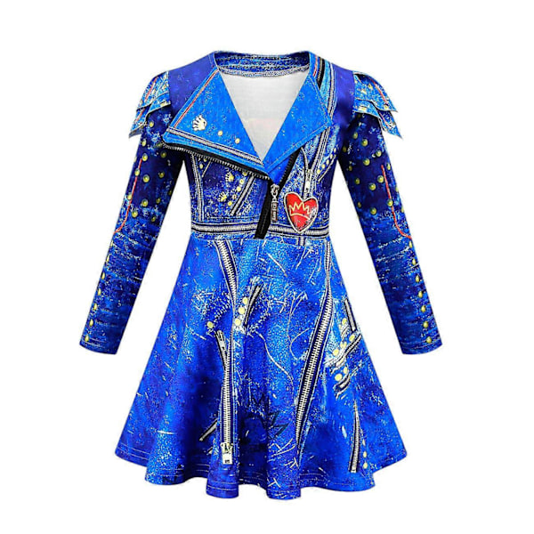 2023 Halloween Descen dants cosplay -asu lasten mekot 130