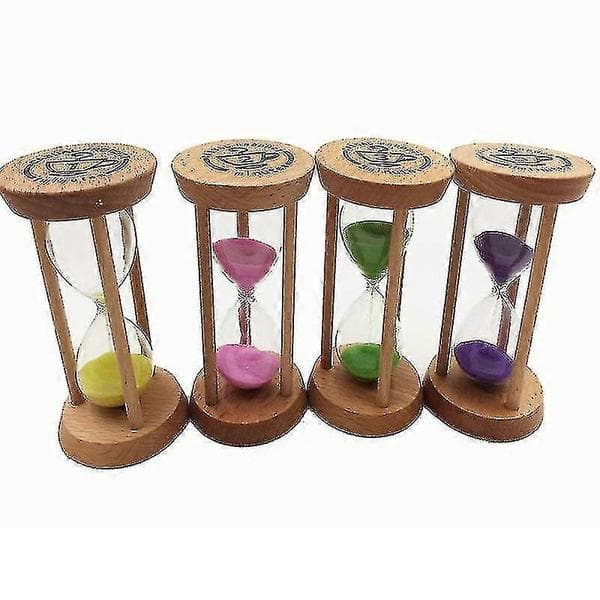 Timeglas 30 sekunder+1 + 2 + 3 + 5 +10 minutters timerdekoration