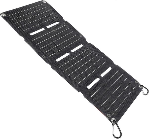 40W Foldbart Solpanel med Dobbelt USB QC Hurtigopladning Bærbar Soloplader til Udendørs Camping Rejser Vandreture