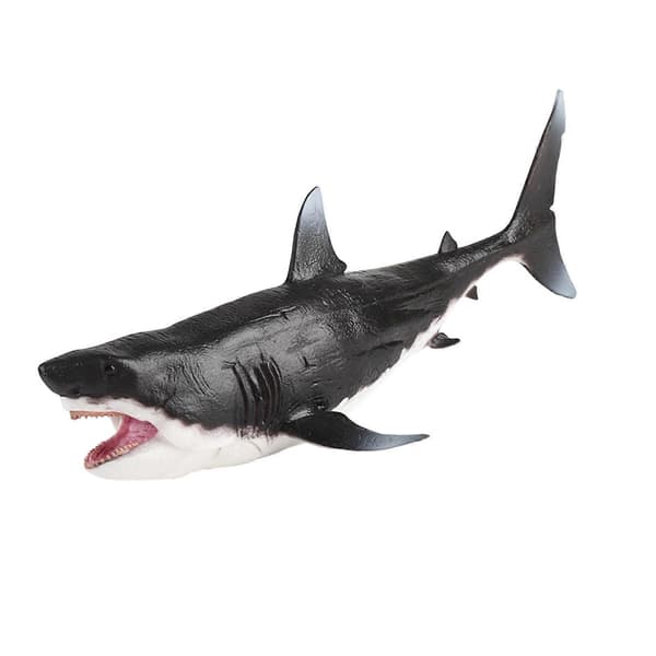 Megalodon Actionfigur Stor Hajfisk för Barn Pojkar Flickor