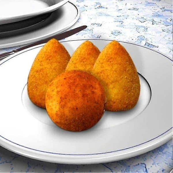 Arancini Maker Form, DIY Risballform, multifunksjonell Risball Maker Shake, hjemmelaget Fylt Kjøtt Point Ball - På Lager