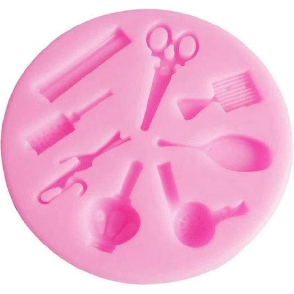 Silikone kageform til harpiksslik, formet fondantform til bagning