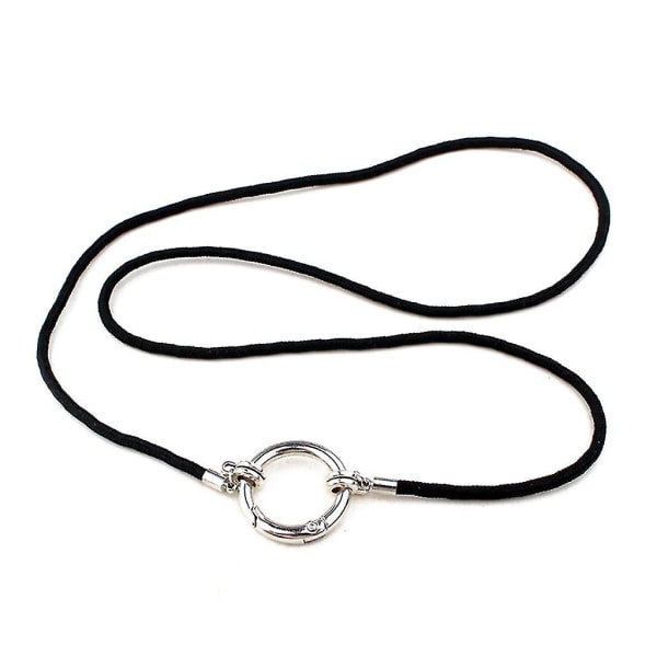 Glasögon Halsband Loop Rem Hållare Läsglasögon Hållare Anti-förlorad sladd Black