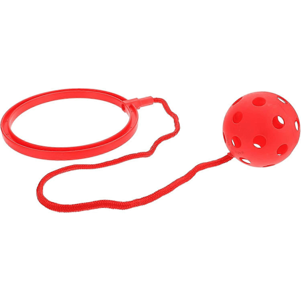 Hoppende Ball for Ankel, Skipping Ball, Gynge Ball, Sportsleker, Treningsspill, Hjemme og Ute, Lilla red