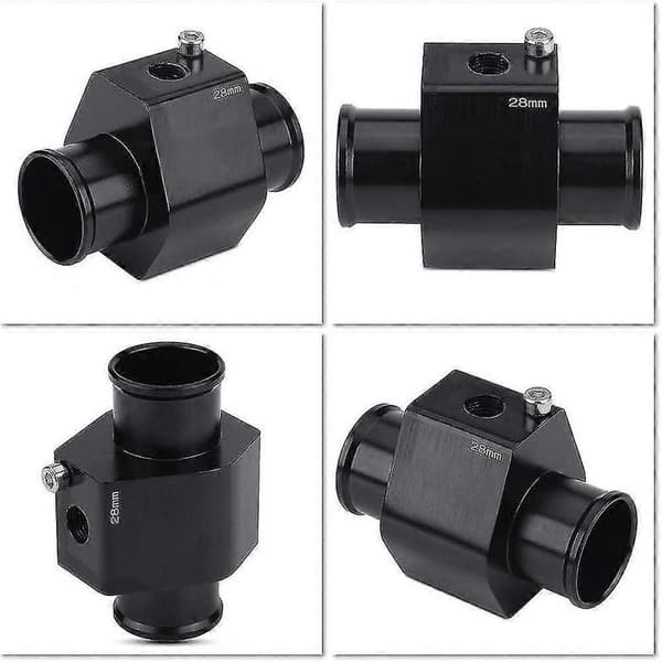 Vanntemperatursensor, bilvanntemperaturslange måleradapter temperaturprobe radiatorpakning (28 mm)