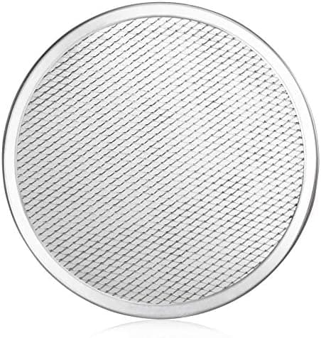 Pizza Bageplade i Aluminium, Sømløs, 10 Tommer, Restaurantkvalitet