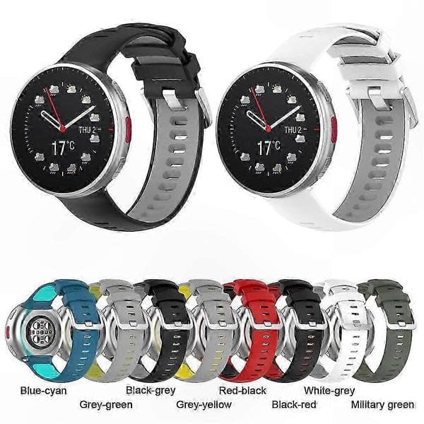 Justerbart silikone armbånd til Vantage V2 Smartwatch erstatningsrem A07