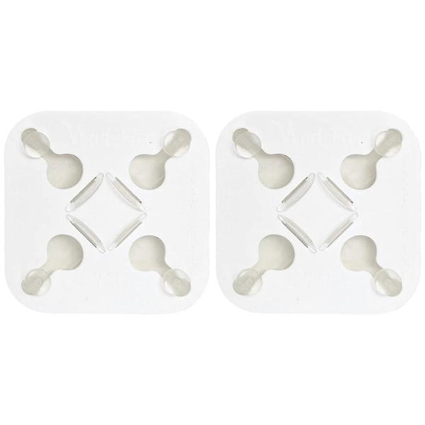 2stk Laken Anti-floke Gadget Vaskemaskin Tørketrommel Teppe Dynetrekk Sokker BH Feste Klesvask Tangles Wad Reduction Device Tool-yuyu S