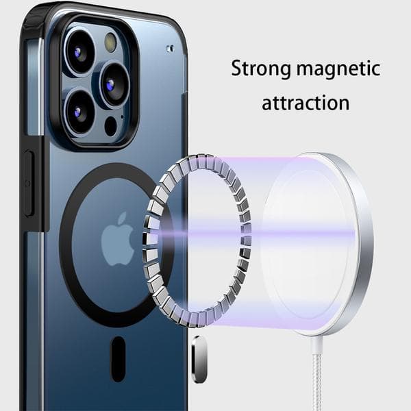 1-pack Magnetiskt Telefonfodral för iPhone 13 Pro Max, Kompatibelt