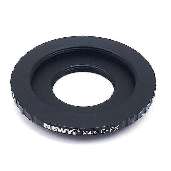 M42-c-fx Dubbelanvändningsbar Mount Adapterring Metall För M42 Objektiv / C-fäste Objektiv Till X-fäste Kamera Tillbehör