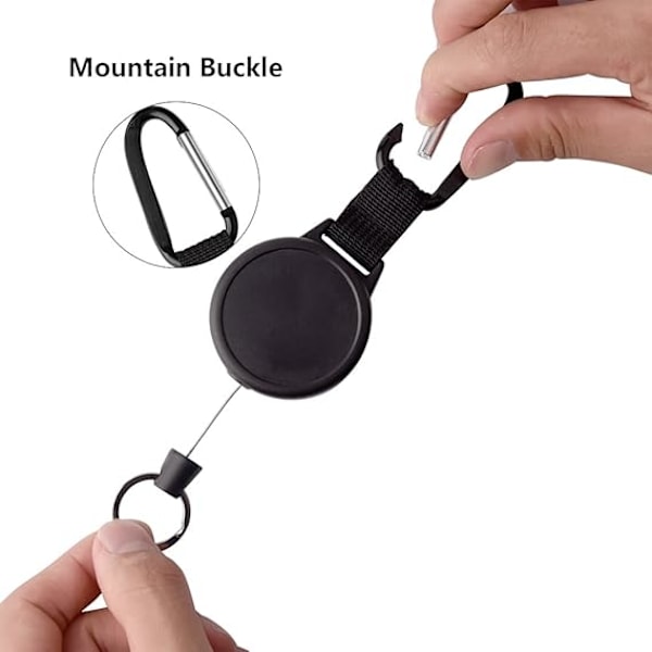 Tungt Retractable Nyckelring 2