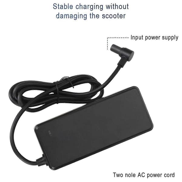 54,6V 2A Oplader til 4 Ultra/4 Pro 2. generations elektrisk scooter Oplader Adapter Strømtilbehør EU Stik