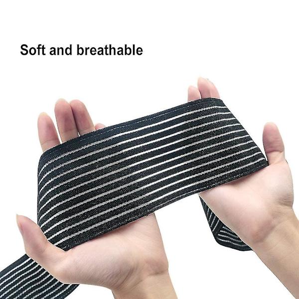 Elastisk brystkompressionsbånd Brystforstørrelsesreduktionsrem Bandage, Bryststøtterem Wrap Bandage til fitness motion Løb Sports BH A