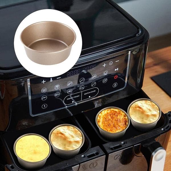 2x Airfryer Æggeforme Non-stick Airfryer Bageforme til Madlavning Bageværktøj