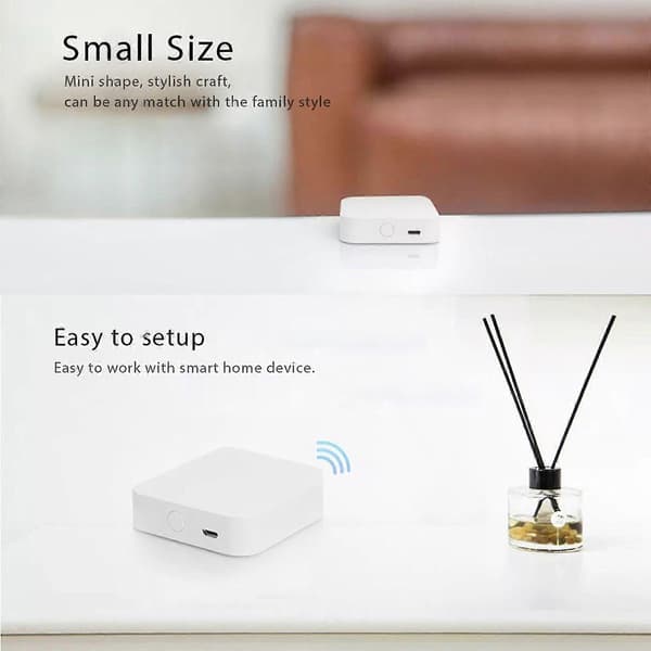 Smart Gateway Hub för Tuya/Smart Life App Trådlös fjärrkontroll