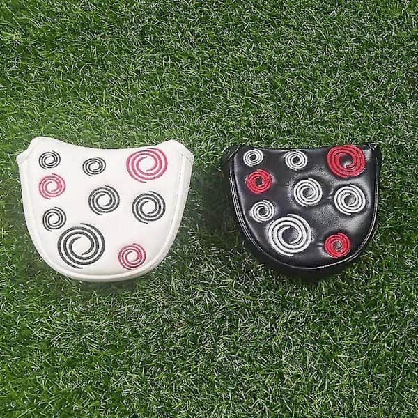 Golfkølledeksel Golfkølle Putterdeksel Lær Hode Deksel Magnetisk Lukking