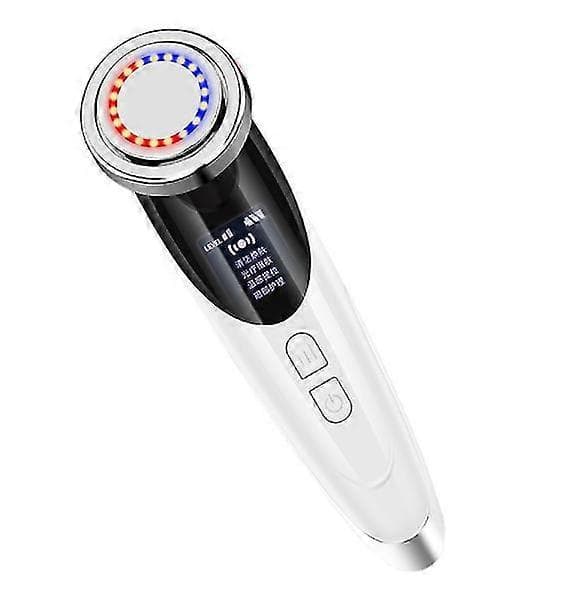 Skjønnhetsapparat, LED slankemassasjeapparat, med 4 moduser (hvit)
