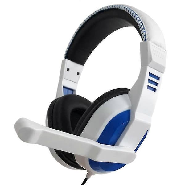 Kablede spillhodetelefoner Volumkontroll Headset for kontor-PC Kabelkontroll