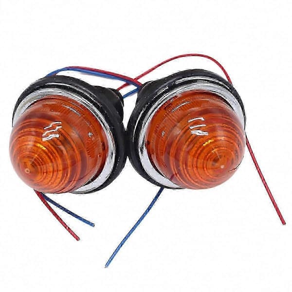 2 STK Lucas L594 Bakre Stopp Baklys Indikatorlamper LPB630 Lys Yellow