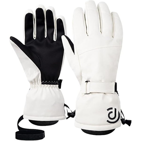 Herre- og dame-skihandsker Vandtætte snehandsker Vinterhandsker Unisex Touchscreen-skihandsker til koldt vejr Multicolor S