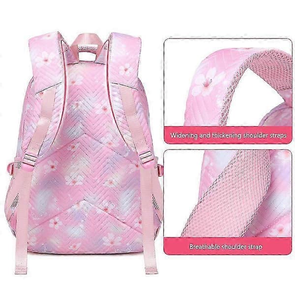 Kpop Demon Hunters Print Rygsæk Studenter Skoletaske _e A Purple Style 02