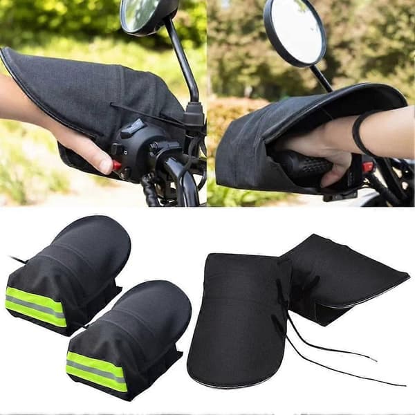 Motorsykkelstyremuffer Sommer Luftig Nylon Vanntett Solbeskyttelseshanske Basic model