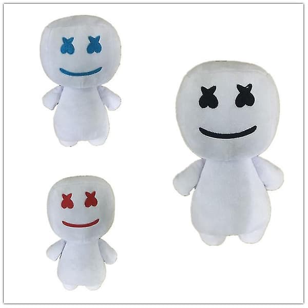 Marshmello Marshmallow DJ Hodeplagg Kosedyr Anime Dukke Bursdagsgave Gave-1