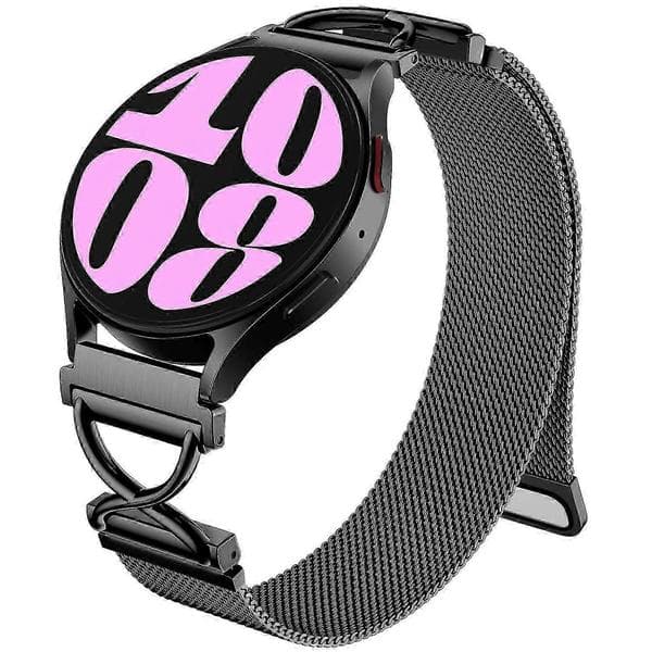GarminActive 5 Milanese magnetisk ur i rustfrit stål med vivoactive 5 galvaniseret rem Multicolor Black