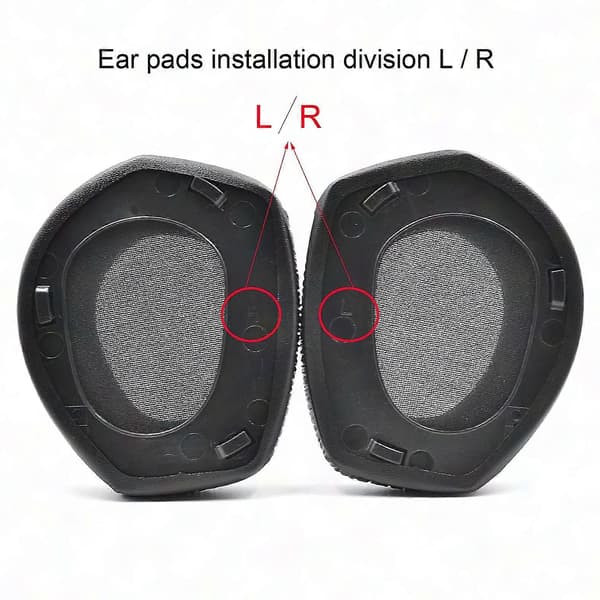 Sennheiser HDR RS 165/175/185/195 Øreputer - Erstatningsøreputer for hodetelefoner Leather ear cushions