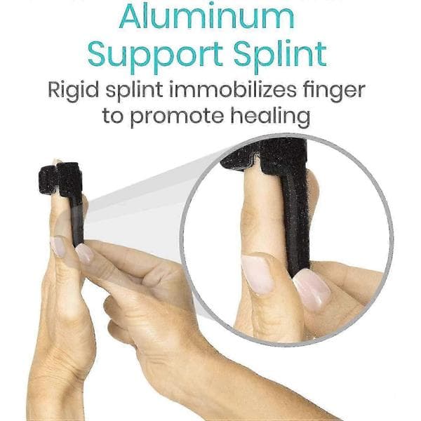 Trigger Finger Splint Brace, Ring And Thumb Support, justerbar S05
