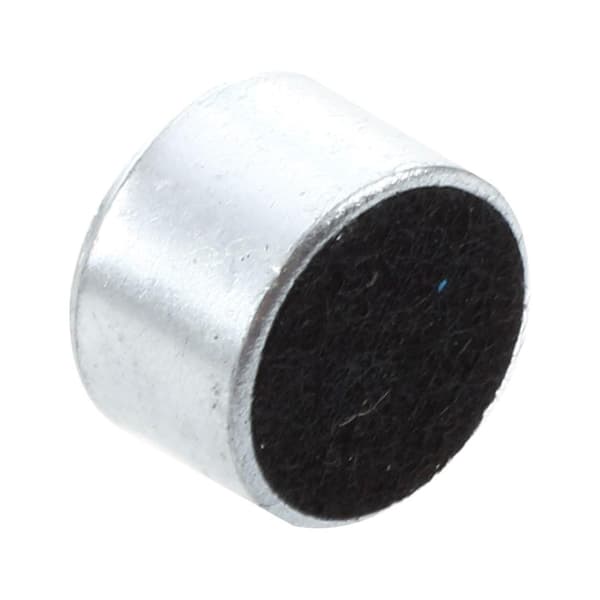 18 kappaletta Mini Mic -kapselia Electret -kondensaattorimikrofoni Black Silver Tone