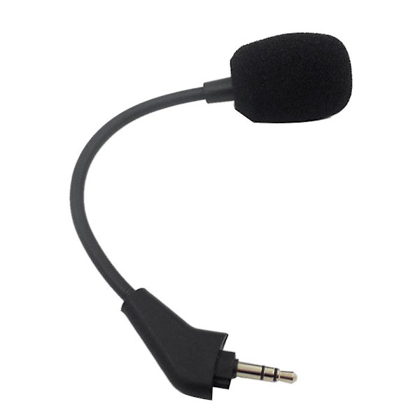 Ersättning Game Mic Aux 3,5 mm mikrofon för Hs50 Pro Hs60 Hs70 Se Gaming Headset Hörlurar Goos Black