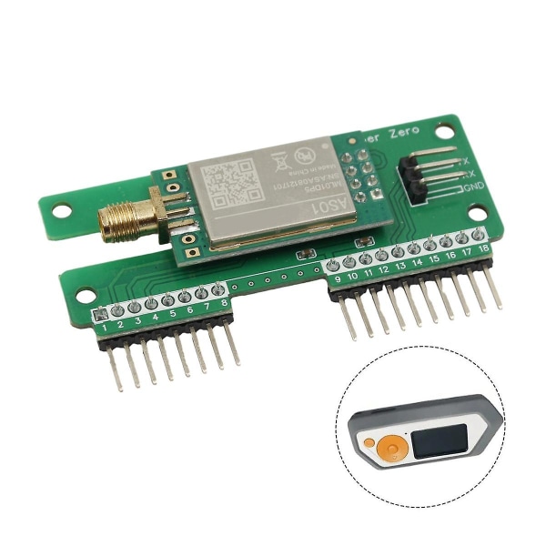 For Zero NRF24 Module Forbedret version GPIO til Sniffer og Mouse Jacker green