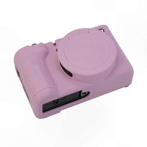 Skyddande silikonfodral för PowerShot V1, dammsäkert skydd Pink