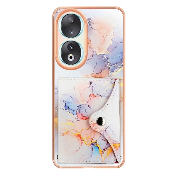 IMD TPU-telefondeksel for Honor 90 5G Galaxy Marble White