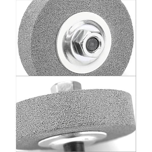 Hiomalaikan sovitin ja hiomakivi poraan, vaihda sähköpora hiomakoneeksi, 75 mm Od 10 mm Id Vihreä Sopii Metal Matte Polisiin