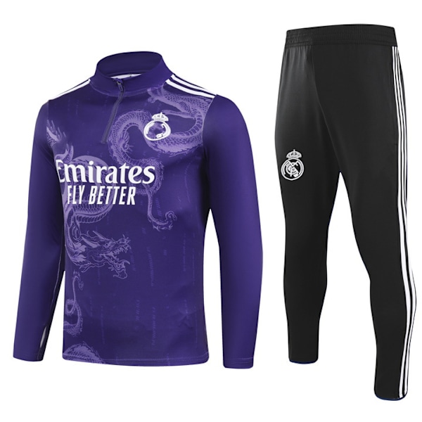 2425 Japan Brasilien Real Madrid Y3 Paris Atletico Madrid trænings half-pull trøje voksen børnetøj fodbolduniform I 14