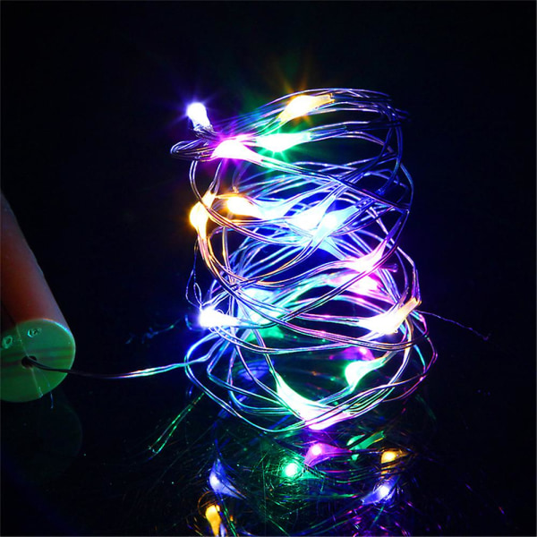 Juleflaske String Lights,20 Led 30stk