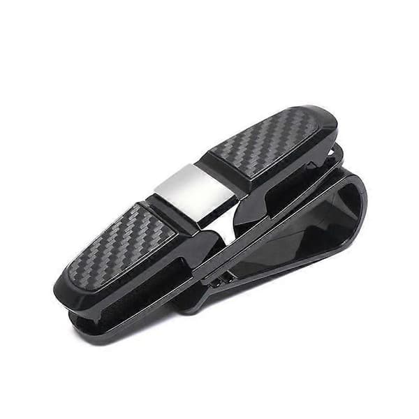 Bil Auto Solskærm Briller Solbriller Kort Billetholder Universal Clip U