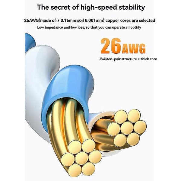 2PCS Ethernet-adapter förlängningskabel för Starlink Gen3, dubbelskärmad IP68, 1200 Mbps 0.2M