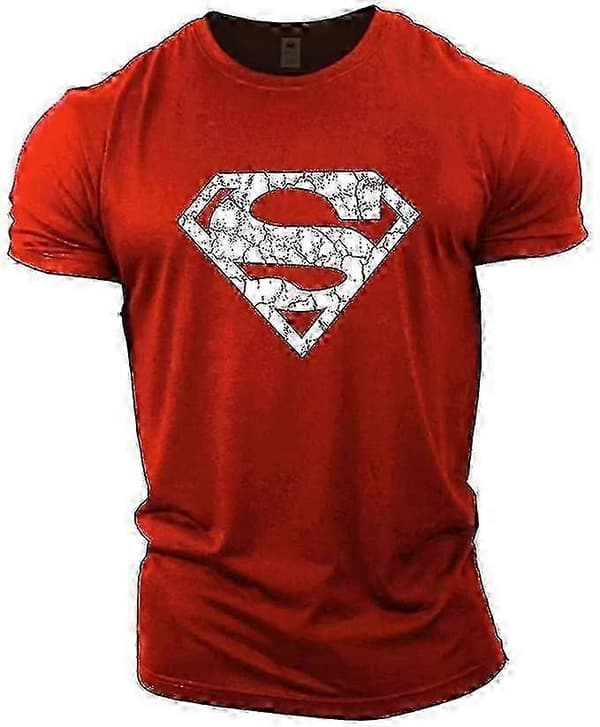 Superman Vascular Gym -treenitoppi Red XL