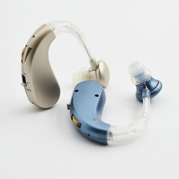 Digital Høreforstærker Ge-t10 Usb Genopladelig Lydforstærker Høreapparater 35 timers batterilevetid med adapter 4 silikonespidser og rensebørste B