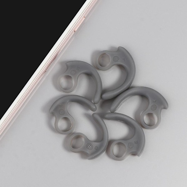 3 par/lot Mjukt case Öronkrok In-ear-öronsnäckor för Sony Ear Tip S/M/L Gray