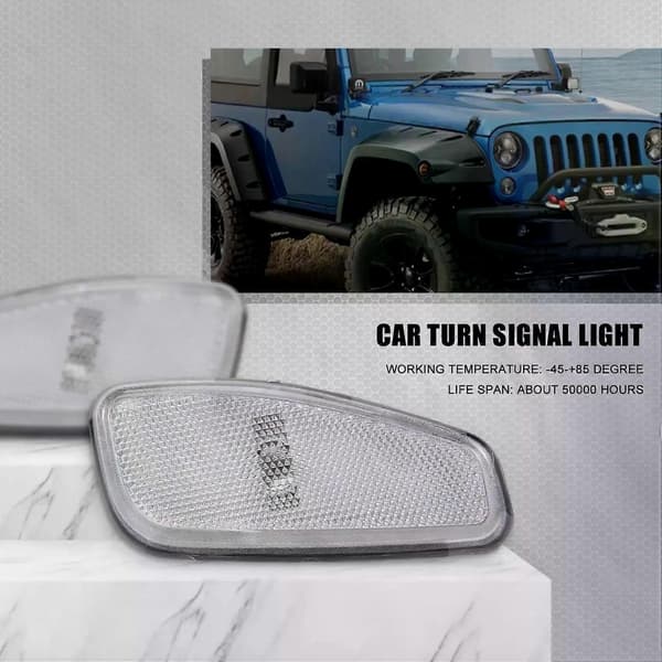 Bil Side Refleks Advarsel Blinklys Lampe Forreste Blinklys Til Jeep Renegade 2014-