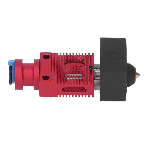 Ekstruder Hotend Kit Aluminiumlegering Messing Ekstruder Hotend til Ender 3 S PRO 3D Printer Rød Udgave 1110 0.5 5